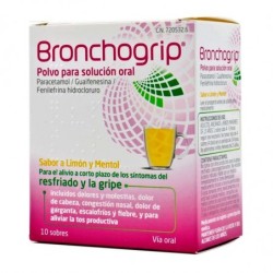 BRONCHOGRIP 10 SOBRES POLVO PARA SOLUCION ORAL