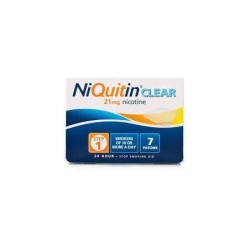 NIQUITIN CLEAR 21 mg/24 h 14 PARCHES TRANSDERMICOS 114 mg
