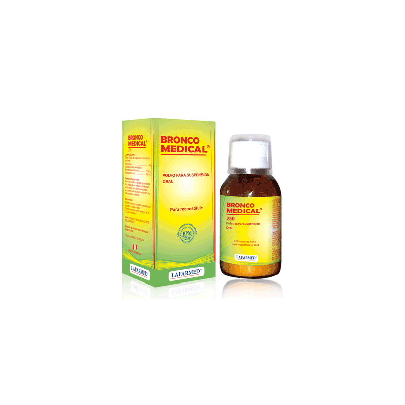 BRONCOMEDICAL CON SULFOGUAYACOL 2 mg/ml + 10 mg/ml JARABE 1 FRASCO 180 ml