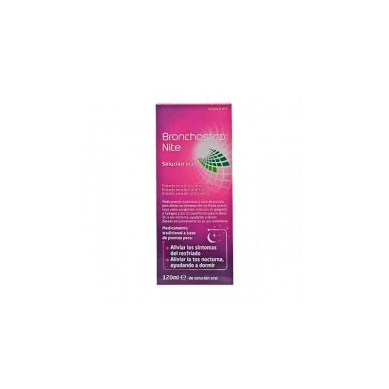 BRONCHOSTOP NITE SOLUCION ORAL 1 FRASCO 120 ml