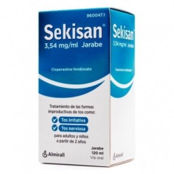 SEKISAN 3,54 mg/ml JARABE 1 FRASCO 120 ml