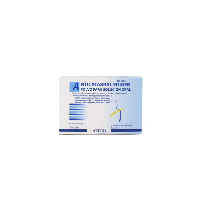ANTICATARRAL EDIGEN 10 SOBRES POLVO PARA SOLUCION ORAL