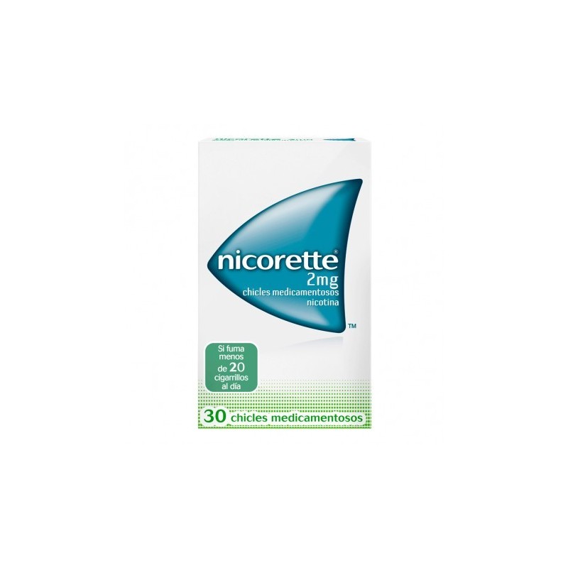 NICORETTE 2 mg 30 CHICLES MEDICAMENTOSOS