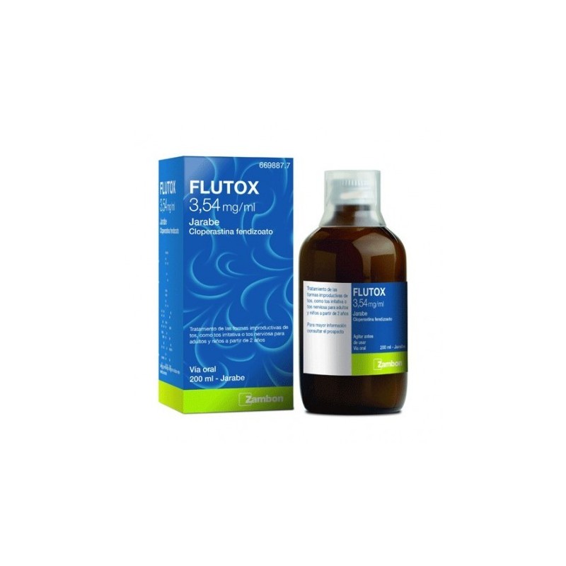 FLUTOX 3,54 mg/ml JARABE 1 FRASCO 200 ml