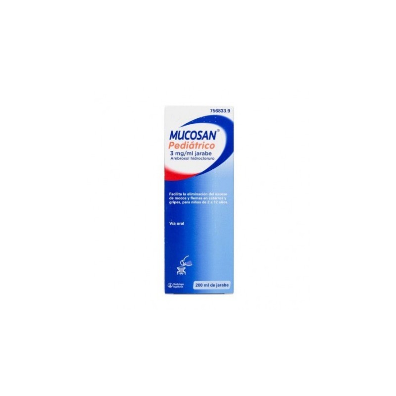MUCOSAN PEDIATRICO 3 mg/ml JARABE 1 FRASCO 200 ml