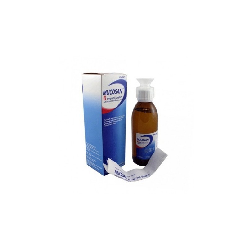 MUCOSAN 6 mg/ml JARABE 1 FRASCO 250 ml