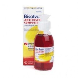 BISOLVON ANTITUSIVO COMPOSITUM 3 mg/ml + 1,5 mg/ml SOLUCION ORAL 1 FRASCO 200 ml