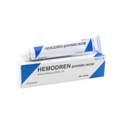 HEMODREN 10 mg/g POMADA RECTAL 1 TUBO 30 g