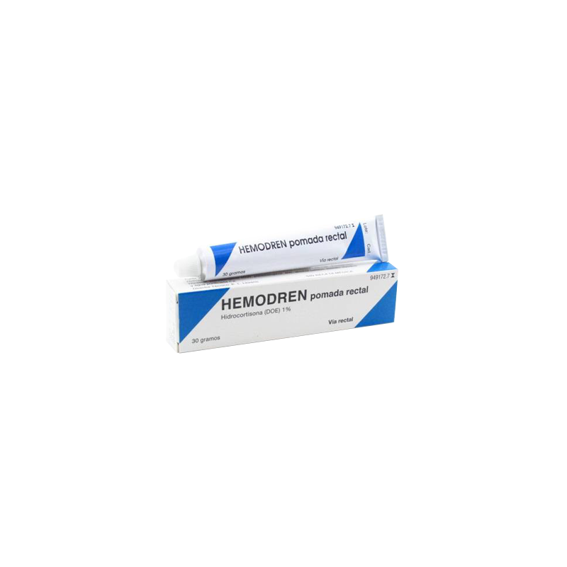 HEMODREN 10 mg/g POMADA RECTAL 1 TUBO 30 g