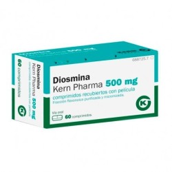 DIOSMINA KERN PHARMA 500 mg 60 COMPRIMIDOS RECUBIERTOS