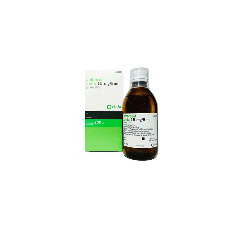 AMBROXOL CINFA EFG 3 mg/ml JARABE 1 FRASCO 200 ml (PET)
