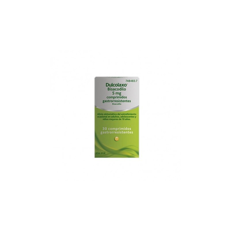 Comprar Dulcolaxo Bisacodilo 5 Mg 30 Comprimidos Gastrorresistentes | Farmaenvia.com