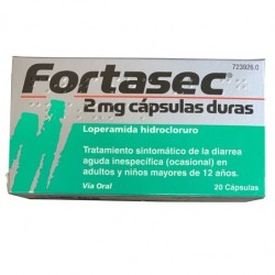 FORTASEC 2 mg 20 CAPSULAS