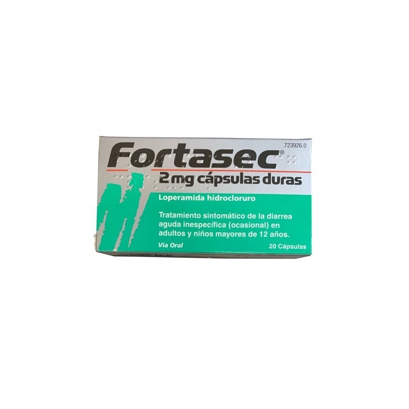 FORTASEC 2 mg 20 CAPSULAS