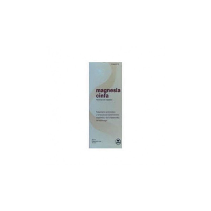 MAGNESIA CINFA 200 mg/ml SUSPENSION ORAL 1 FRASCO 260 ml