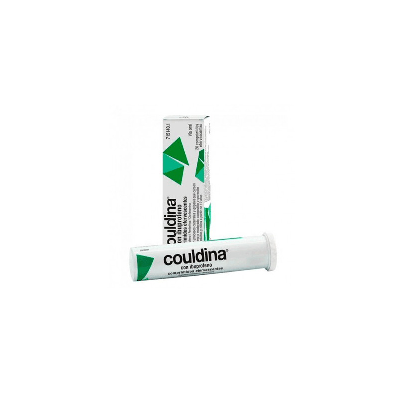 COULDINA CON IBUPROFENO 400 mg/2 mg/7,5 mg 20 COMPRIMIDOS EFERVESCENTES