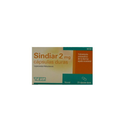 SINDIAR 2 mg 20 CAPSULAS