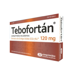 TEBOFORTAN 120 mg 30 COMPRIMIDOS RECUBIERTOS
