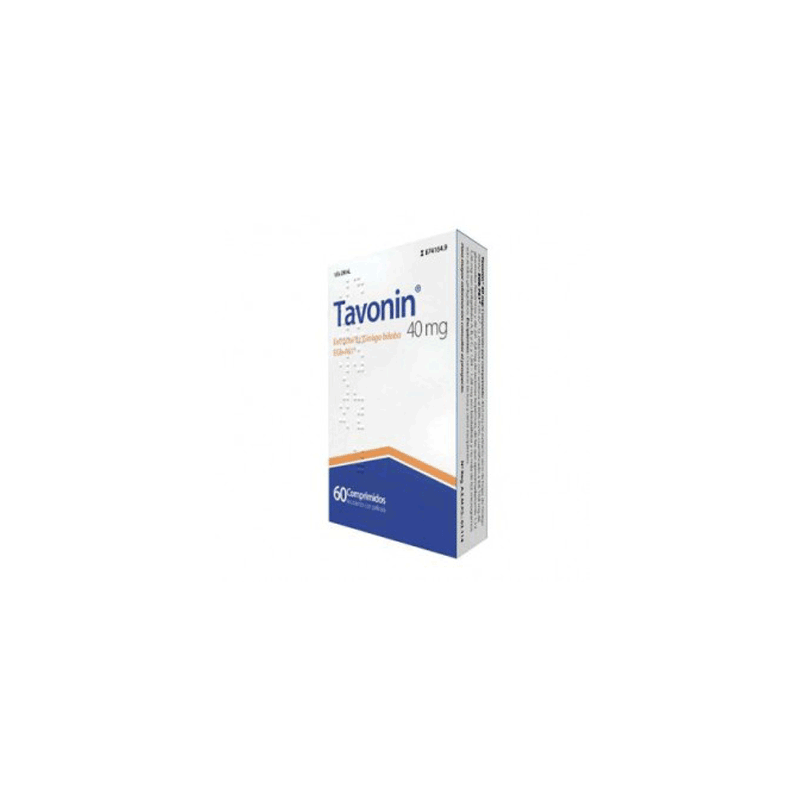 TAVONIN 40 mg 60 COMPRIMIDOS RECUBIERTOS