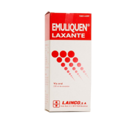 EMULIQUEN LAXANTE 478,26 mg/ml + 0,3 mg/ml EMULSION ORAL 1 FRASCO 230 ml