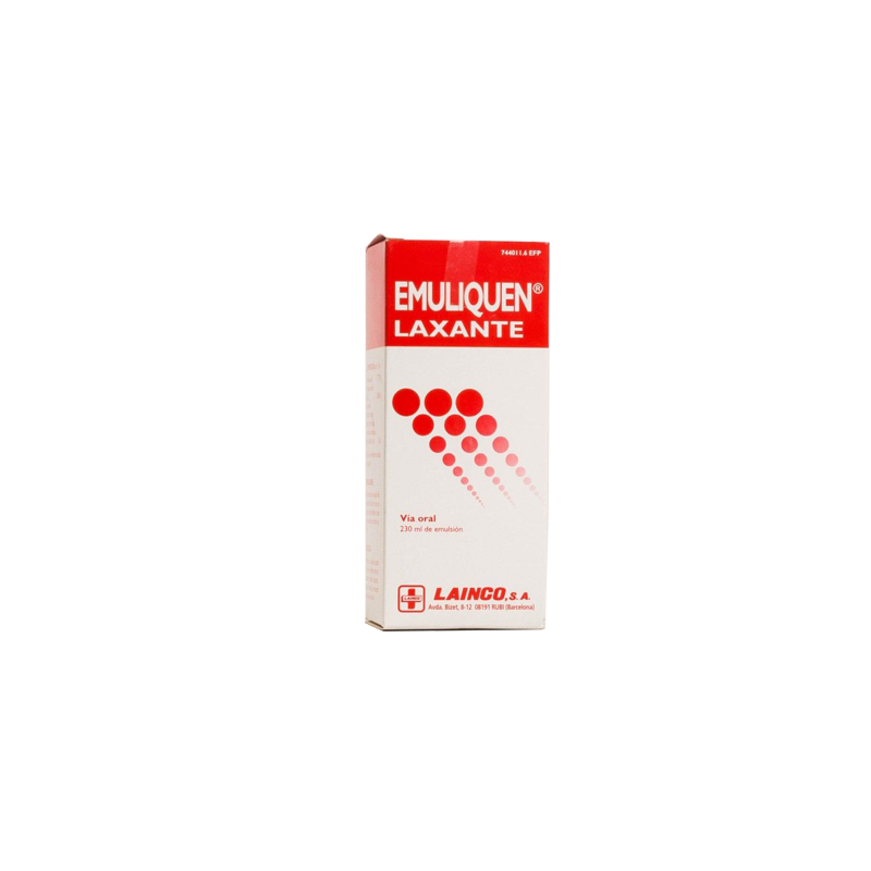 EMULIQUEN LAXANTE 478,26 mg/ml + 0,3 mg/ml EMULSION ORAL 1 FRASCO 230 ml