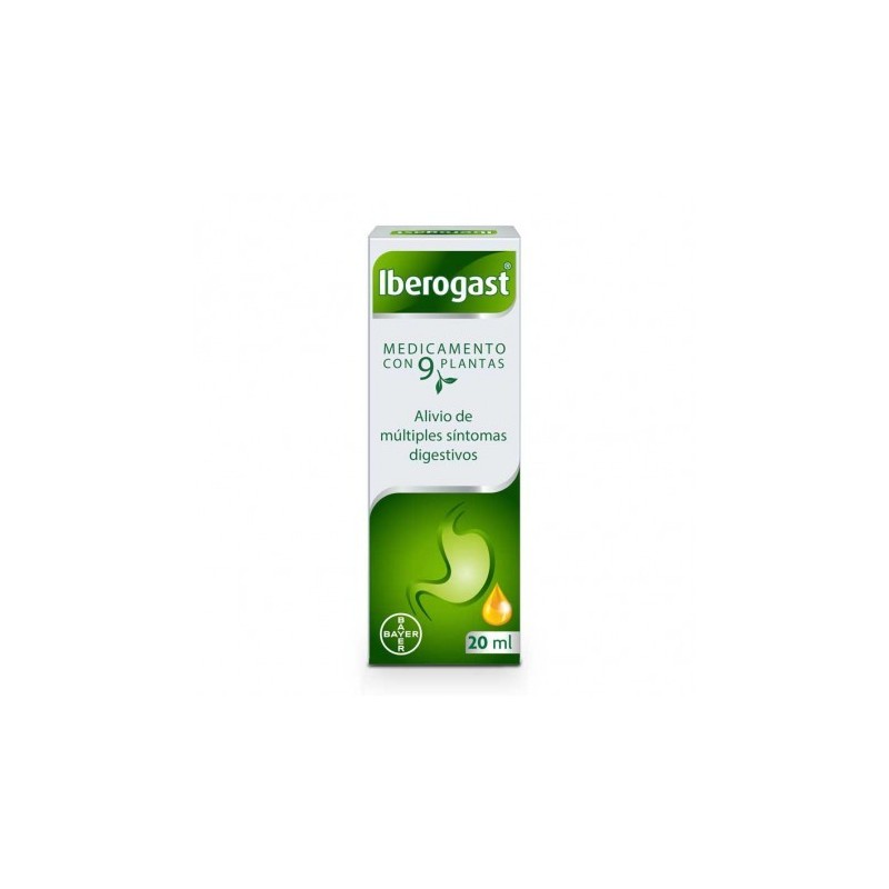 IBEROGAST GOTAS ORALES EN SOLUCION 1 FRASCO 20 ml
