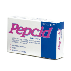 PEPCID 10 mg 12 COMPRIMIDOS RECUBIERTOS