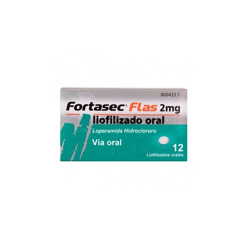 FORTASEC FLAS 2 mg 12 LIOFILIZADOS ORALES