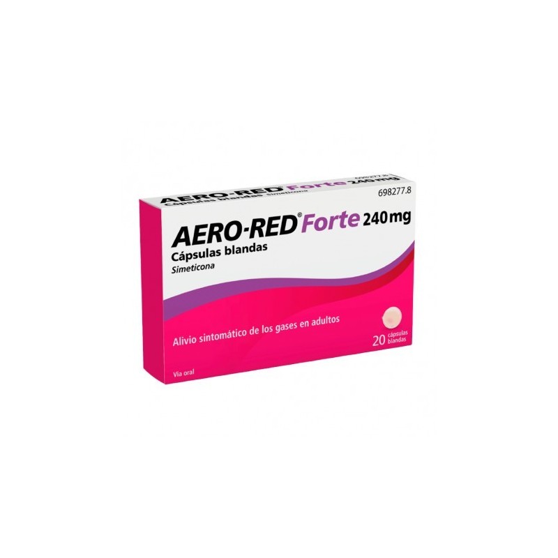 AERO RED FORTE 240 mg 20 CAPSULAS BLANDAS